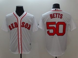 Boston Red Sox 50# BETTS MLB Jersey 111804