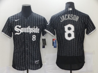 Chicago White Sox 8# JACKSON MLB Jersey 111832