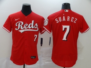 Cincinnati Reds 7# SUAREZ MLB Jersey 111846