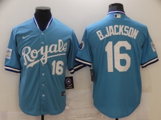 Kansas City Royals #16 B JACKSON MLB Jersey 111863