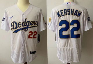 Los Angeles Dodgers 22# KERSHAW MLB Jersey 111887
