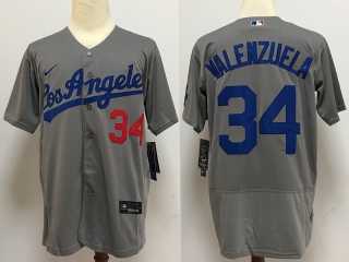 Los Angeles Dodgers 34# VALENZUELA MLB Jersey 111898