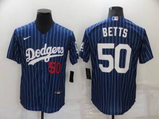 Los Angeles Dodgers 50# BETTS MLB Jersey 111917