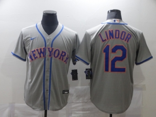 New York Mets 12# LINDOR MLB Jersey 111944
