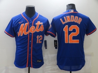 New York Mets 12# LINDOR MLB Jersey 111946