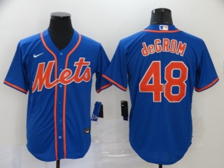 New York Mets 48# deGROM MLB Jersey 111953