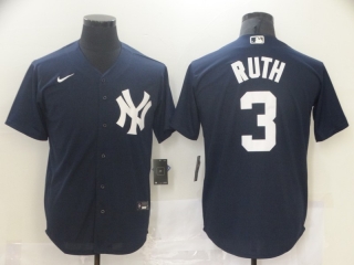 New York Yankees 3# RUTH MLB Jersey 111961