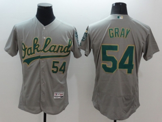 Oakland Athletics 54# GRAY MLB Jersey 111972
