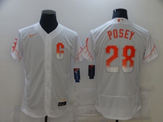 San Francisco Giants 28# Posey MLB Jersey 112015