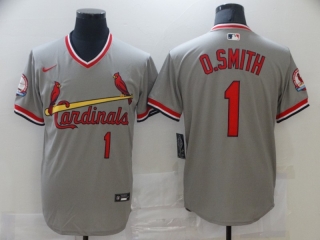 St Louis Cardinals 1# O SMITH MLB Jersey 112025