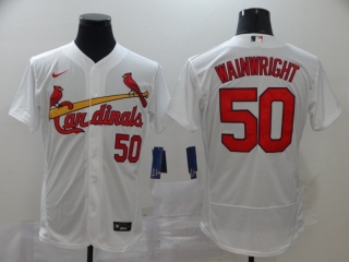 St Louis Cardinals 50# WAINWRIGHT MLB Jersey 112034