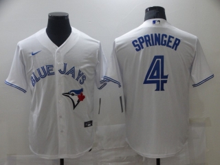 Toronto Blue Jays 4# SPRINGER MLB Jersey 112046