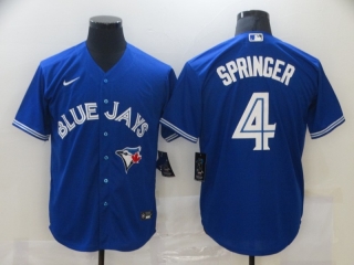 Toronto Blue Jays 4# SPRINGER MLB Jersey 112048