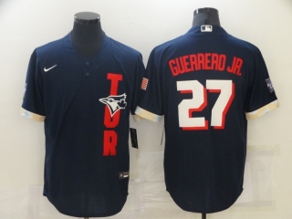 Toronto Blue Jays 27# GUERRERO JR MLB Jersey 112043