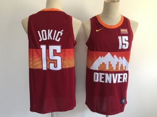 Denver Nuggets 15# Jokic NBA Jerseys 112298
