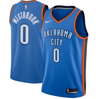 Oklahoma City Thunder 0# Westbrook NBA Jerseys 112654
