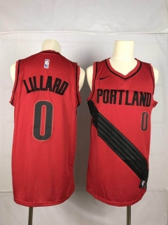 Portland Trail Blazers 0# Lillard NBA Jerseys 112753