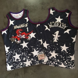 Toronto Raptors 1# McGrady Independence Day NBA Densely Embroidered 112799