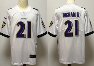Baltimore Ravens 21# Ingram II NFL Legendary II Jerseys 113269