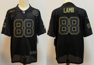 Dallas Cowboys 88# Lamb Salute To Service NFL Jerseys 113543