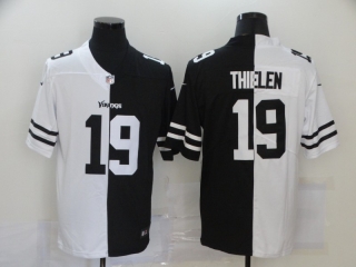 Minnesota Vikings 19# Thielen 2020 White and Black NFL Jerseys 113957