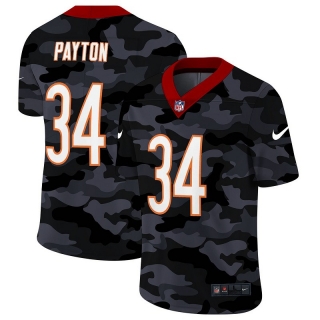Tennessee Titans 34# Payton Black Camo NFL Jerseys 114519