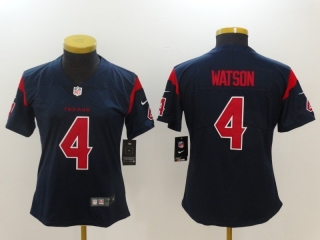 Houston Texans 4# Watson NFL Womens Jerseys 114625