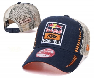 Red Bull Curved Mesh Snapback Hats 115289