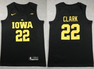 Iowa 22# Clark NCAA Mens Basketball Jerseys 116577