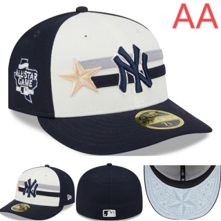 New York Yankees MLB 59FIFTY Curved Fitted Hats 119550