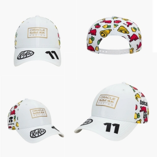 Red Bull Curved Snapback Hats 119698