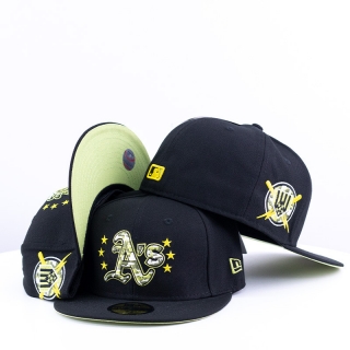 Oakland Athletics MLB Armed Forces Day 2024 59FIFTY Fitted Hats 118282