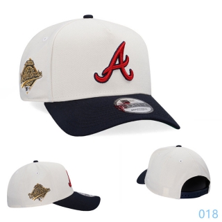 Atlanta Braves MLB 9FORTY Curved Adjustable Hats 120639