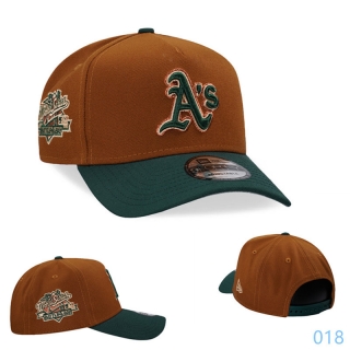 Oakland Athletics MLB 9FORTY Curved Adjustable Hats 120674