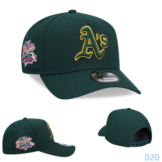 Oakland Athletics MLB 9FORTY Curved Adjustable Hats 120676