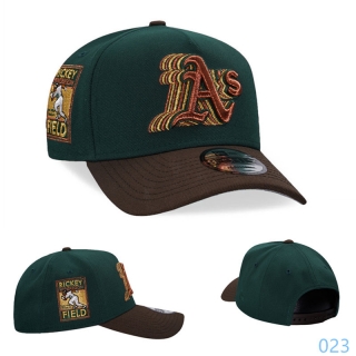 Oakland Athletics MLB 9FORTY Curved Adjustable Hats 120677