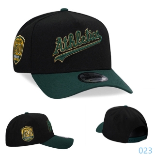 Oakland Athletics MLB 9FORTY Curved Adjustable Hats 120678