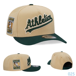 Oakland Athletics MLB 9FORTY Curved Adjustable Hats 120679