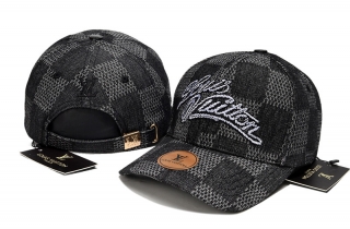 High Quality LV Curved Strapback Hats 120817