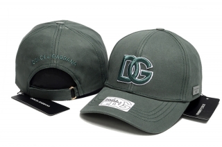Pure Cotton High Quality DOLCE&GABBANA Curved Adjustable Hats 120827
