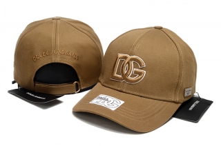 Pure Cotton High Quality DOLCE&GABBANA Curved Adjustable Hats 120828