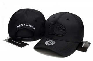 Pure Cotton High Quality DOLCE&GABBANA Curved Adjustable Hats 120833