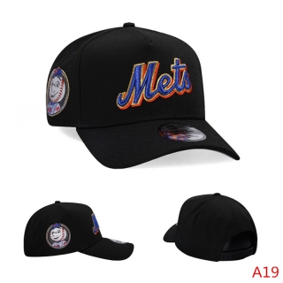 New York Mets MLB 9FORTY Curved Adjustable Hats 120863