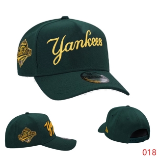 New York Yankees MLB 9FORTY Curved Adjustable Hats 120878