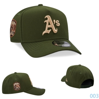 Oakland Athletics MLB 9FORTY Curved Adjustable Hats 120883