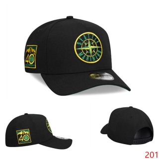 Seattle Mariners MLB 9FORTY Curved Adjustable Hats 120915