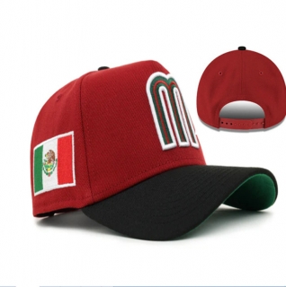 Mexico Curved Baseball Hats 120946