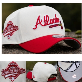 Atlanta Braves MLB 9FORTY Curved Adjustable Hats 120986