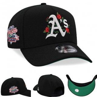Oakland Athletics MLB 9FORTY Curved Adjustable Hats 121007