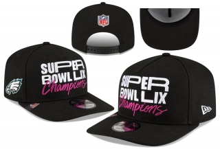 Philadelphia Eagles NFL Super Bowl Champions Curved Snapback Hats 121016